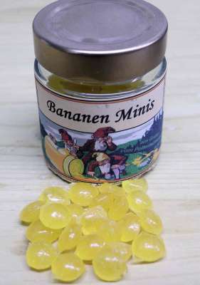 Bananen Bonbons, die Minis für zwischendurch.