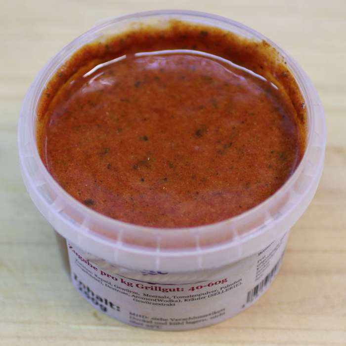 Marinade Akropolis kaufen ✓ Mediterrane Grillmarinade mit ausgewogener Gewürzkomposition. Ideal für Fleisch, Fisch, Geflügel und Gemüse.